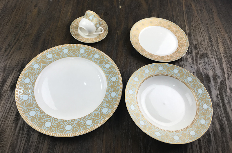 New Bone China Dinner Set