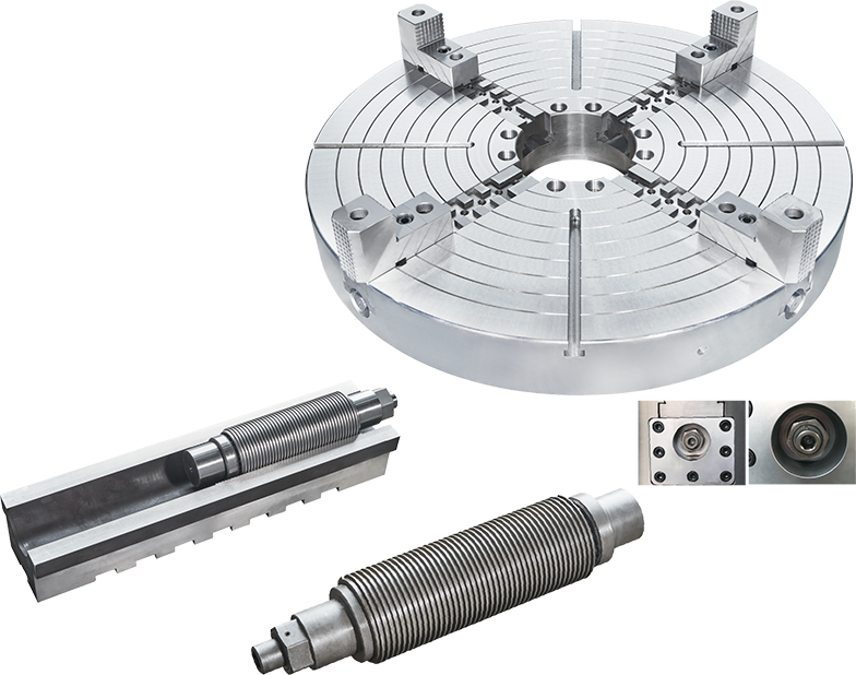 K73 Powerfull Four-Jaw Independent Chuck(Forged Steel)