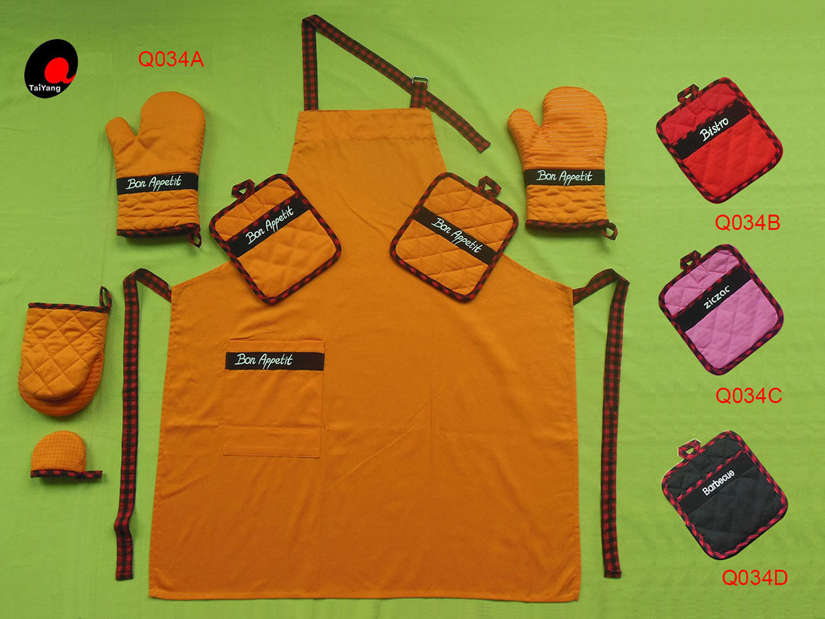 Oven mitt/potholder/apron