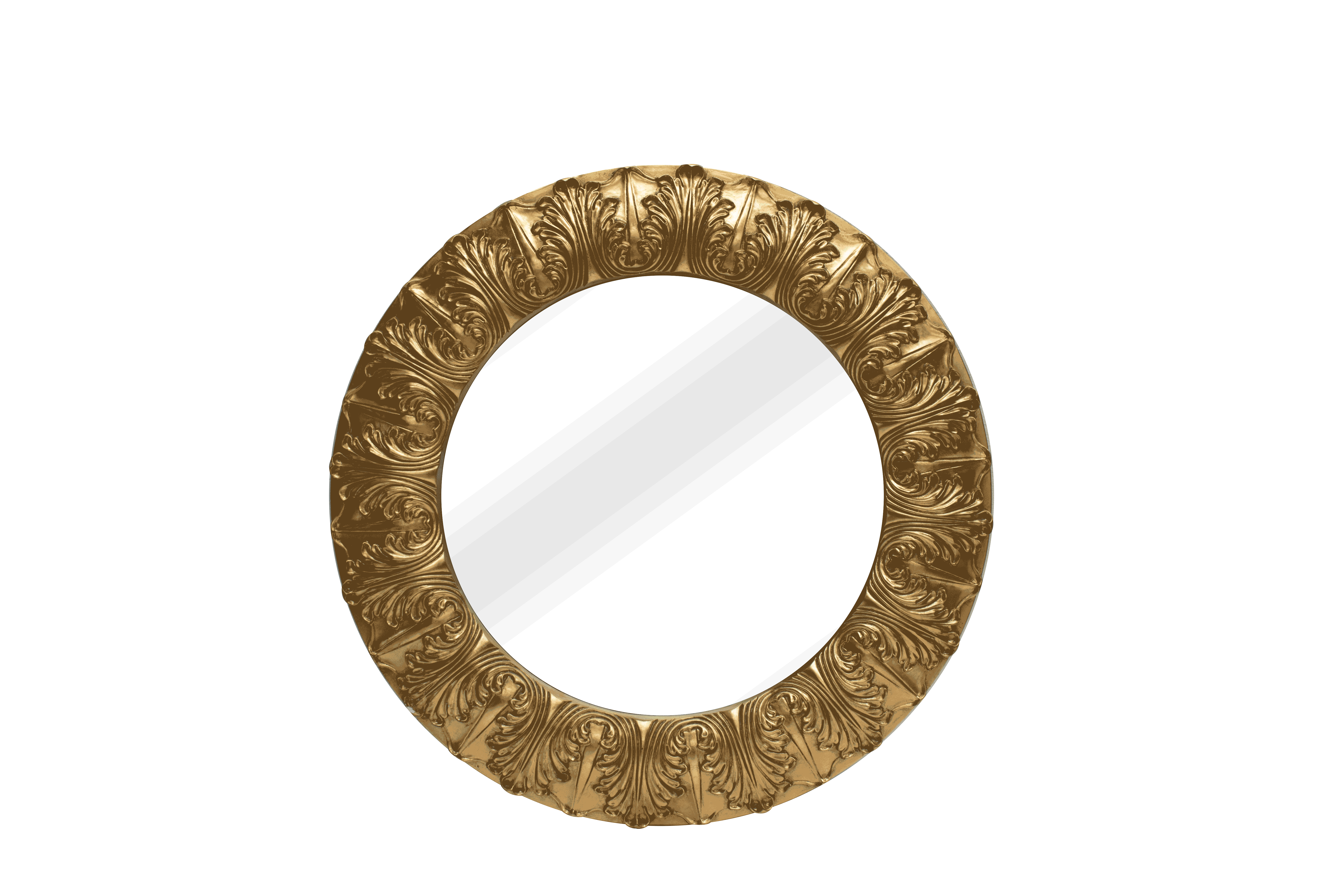 PU frame mirror classical european decor mirror design style