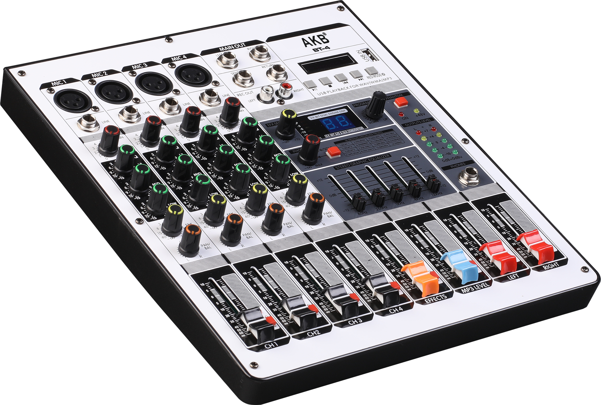 4CH Mixer BT-4