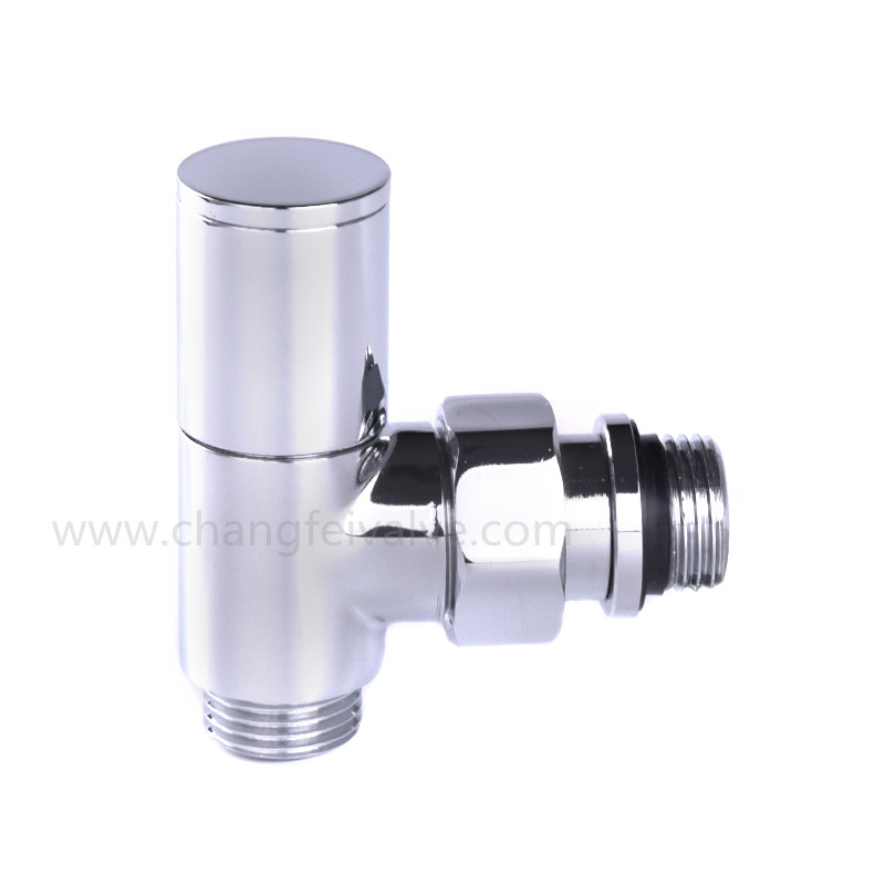 Radiator valve, Towel angle valve