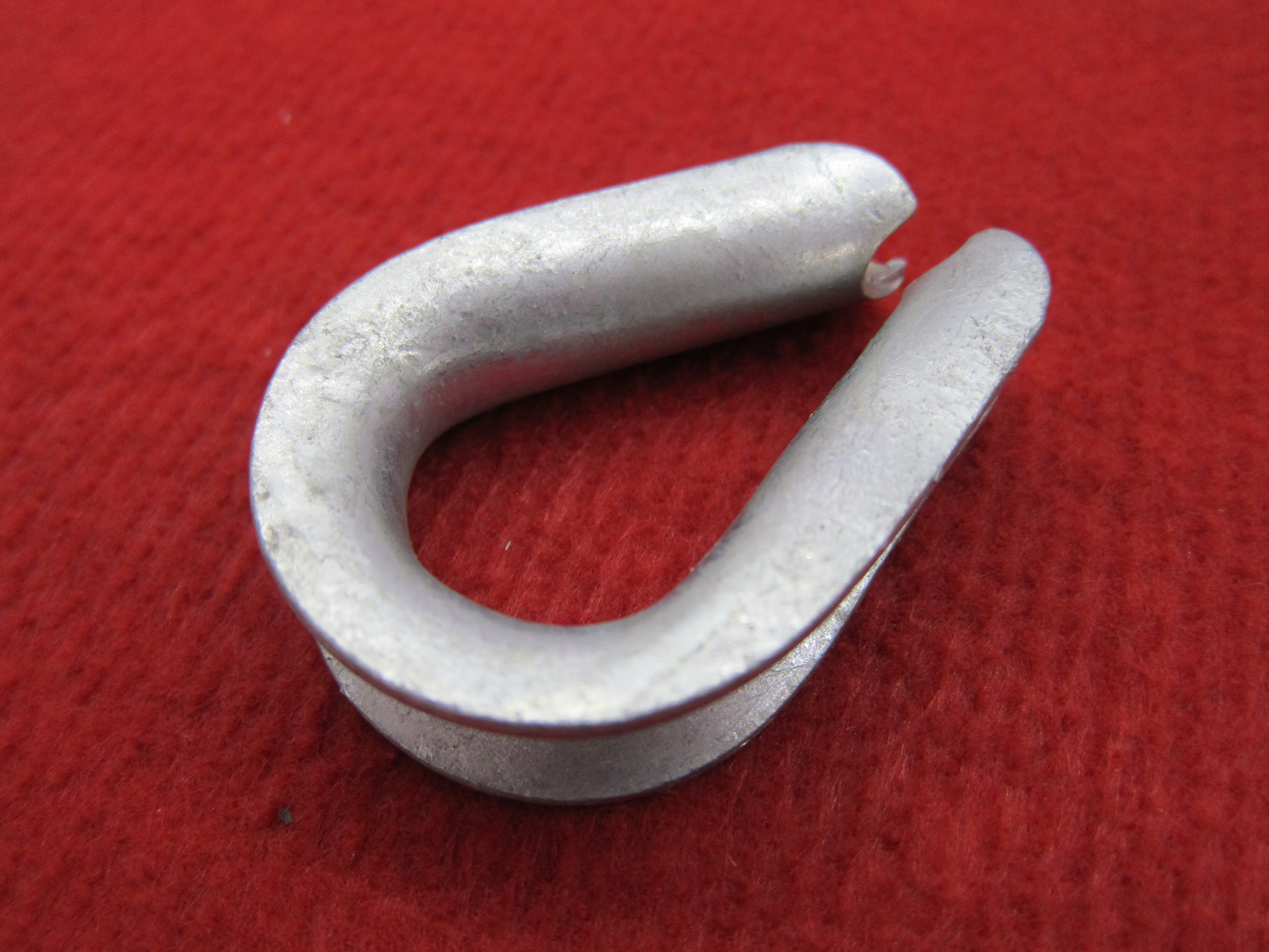 Extra Heavy Wire Rope Thimbles, H.D.G.