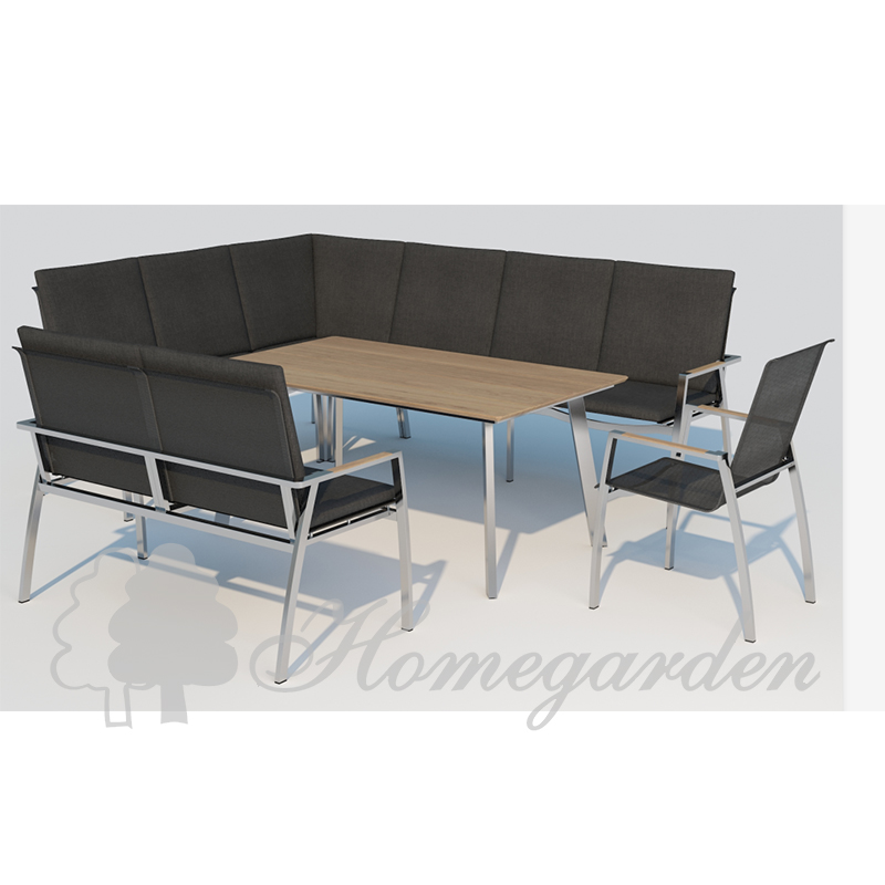 Collodi dining lounge sofa of 8pcs