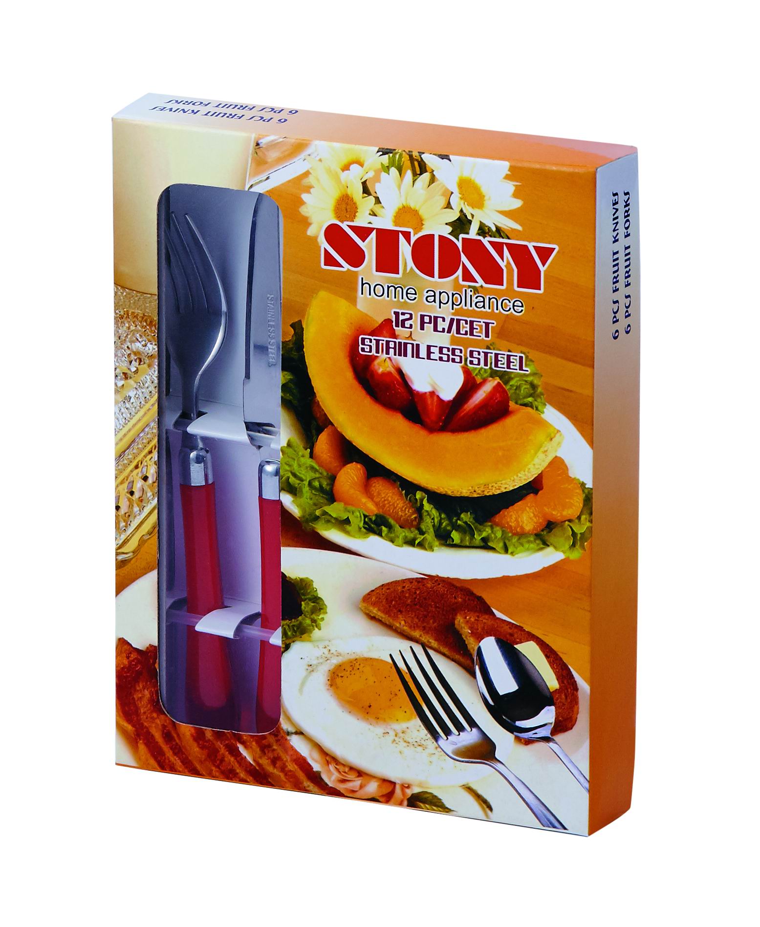 Stainless Steel Cutlery Set paper box