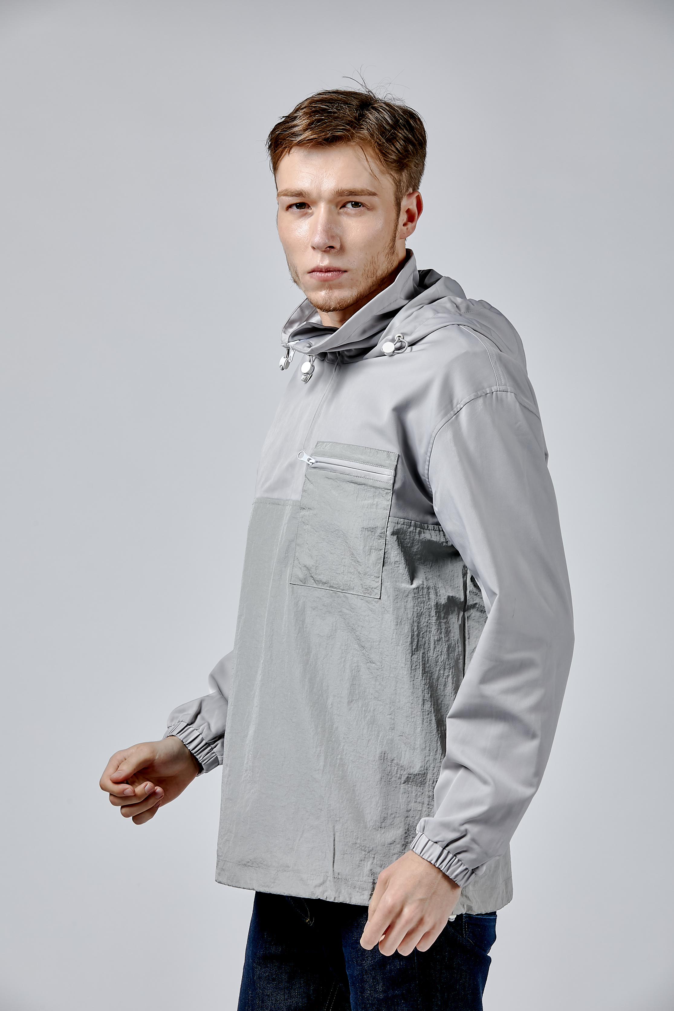 Men's pullover jacket