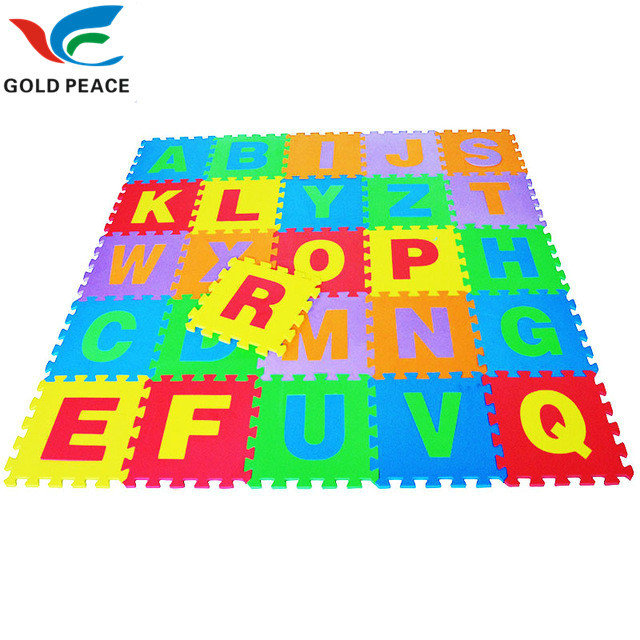 36pcs/set baby eva play mat kids puzzle mat with 10 numbers and 26 letters