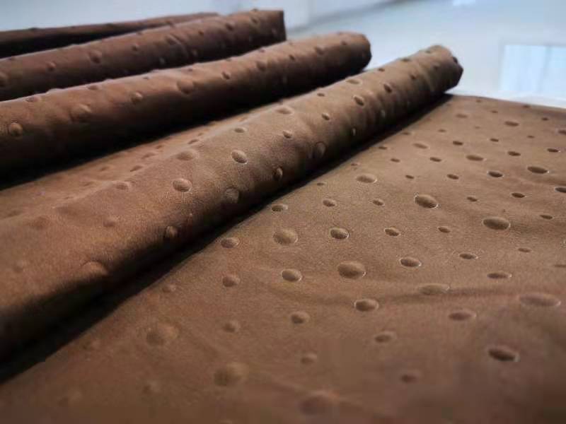 100% polyeter dyed fabric with 3d emboss