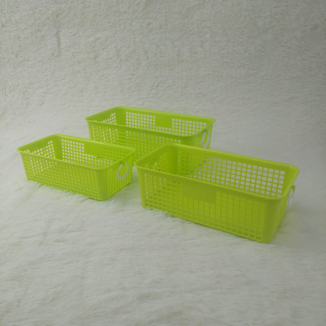 plastic storage basket clear storage organizer home organizer