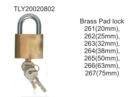 Brass Pad Lock