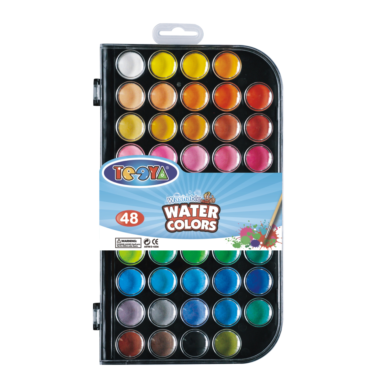 Solid Watercolor Cakes