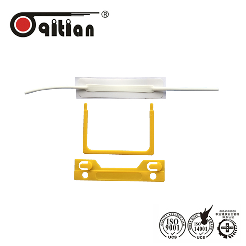 Adhesive Plastic U Clip Paper Fastener Stationery Clamp