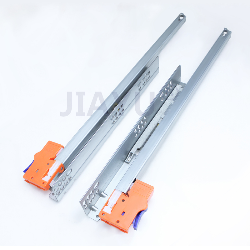 2-Fold Conceal auto drawer slide with handle