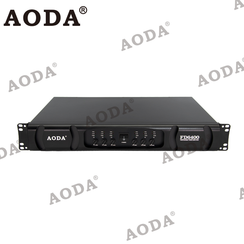 FD Series 6 Channels Professional Digital Power Amplifier