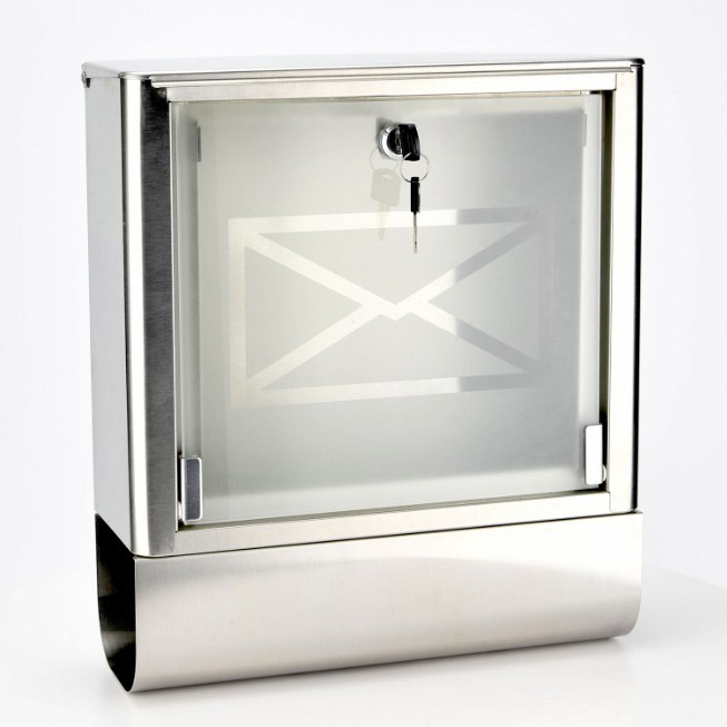 Stainless steel mail box