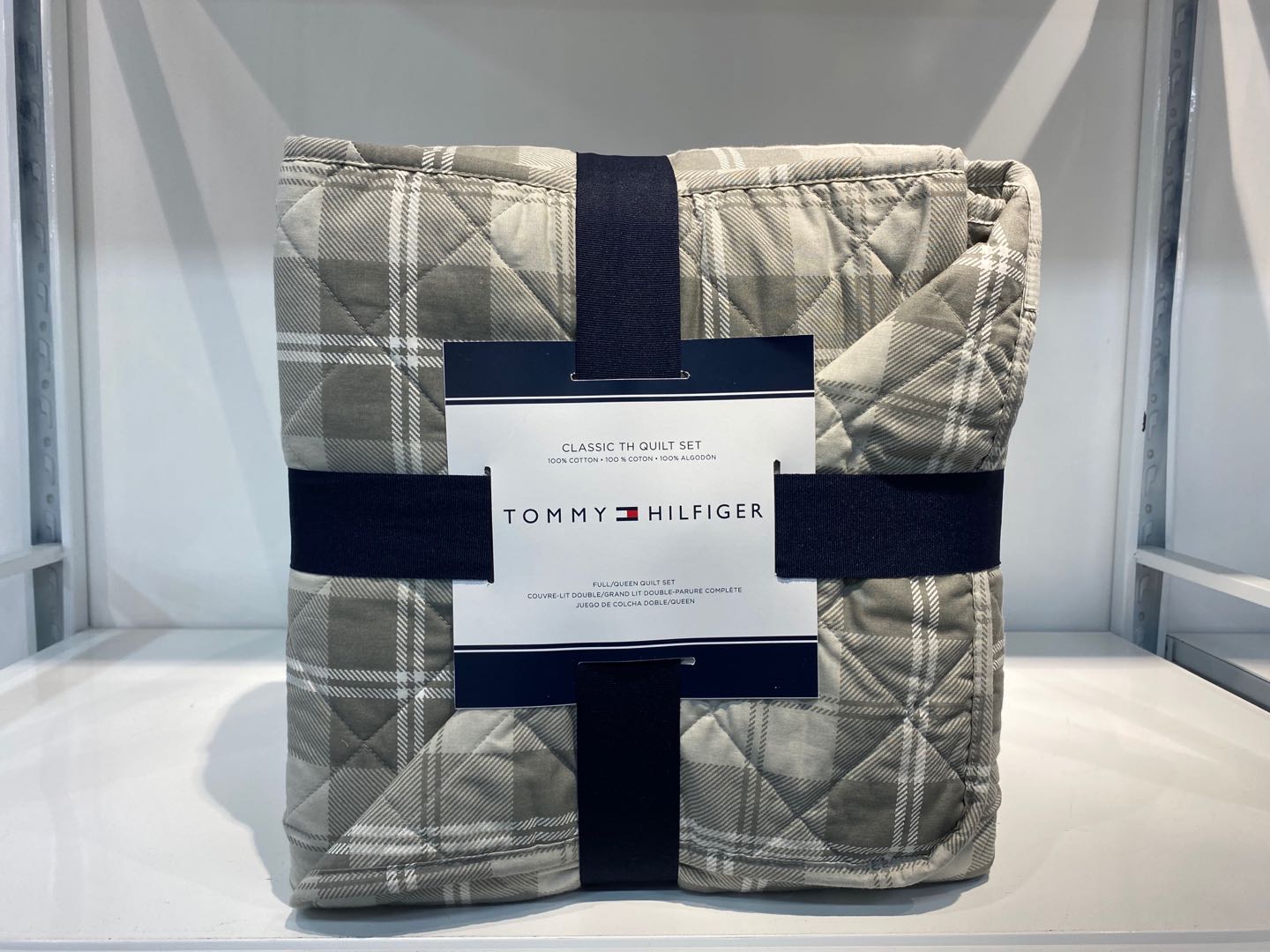 Tommy 144T 100% Cotton 3pcs washed blanket