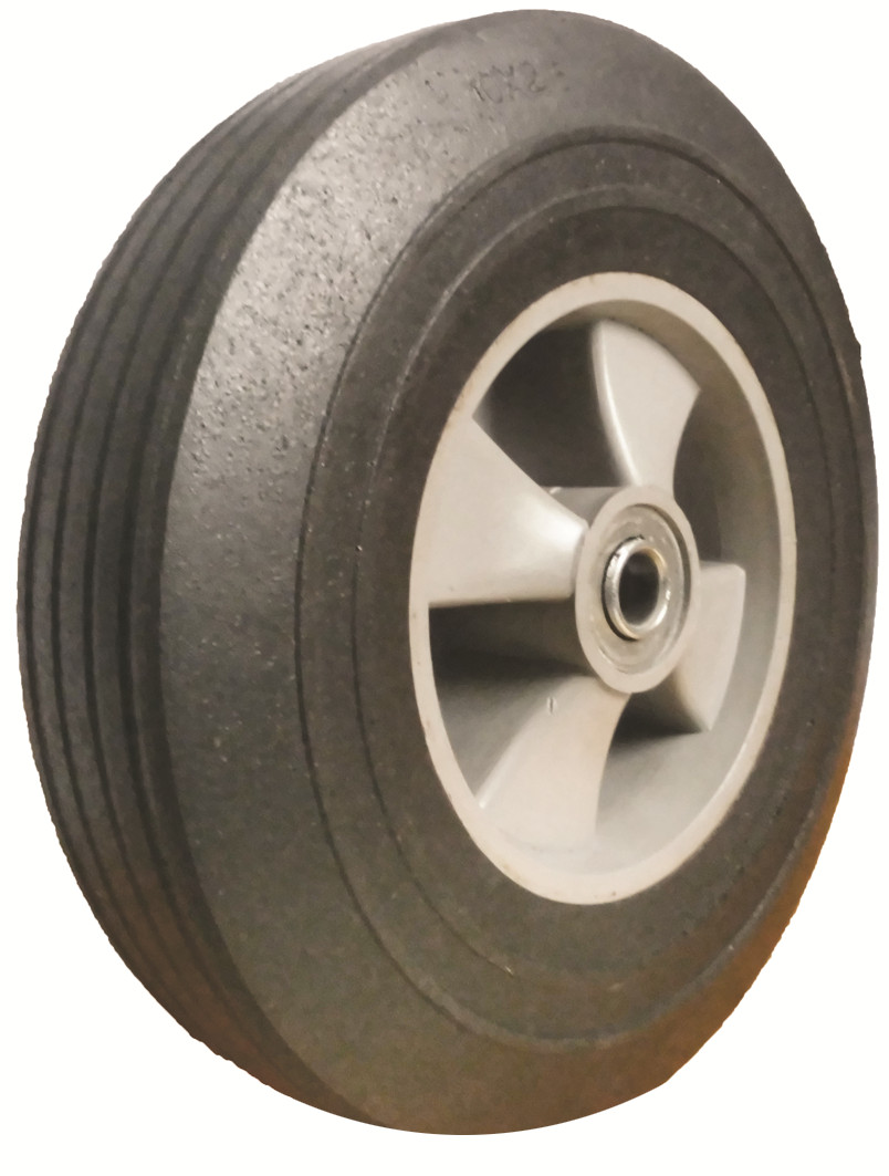 10x2.5 solid rubber wheel