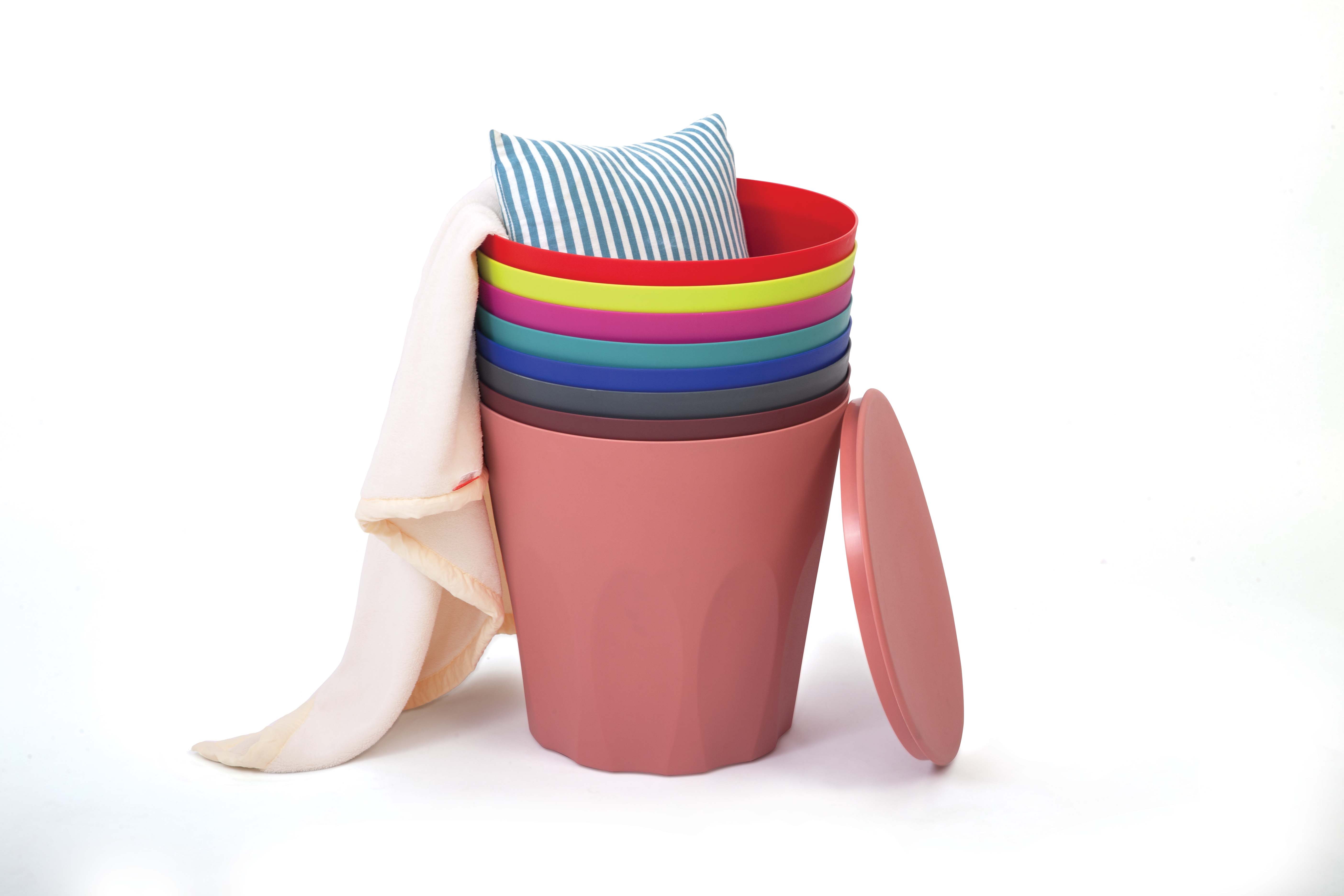 plastic storange stool