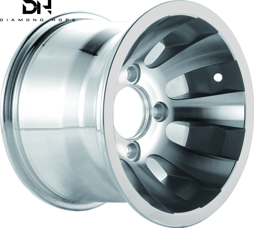 Aluminium alloy 12 inch ATV wheel golf car wheel rims
