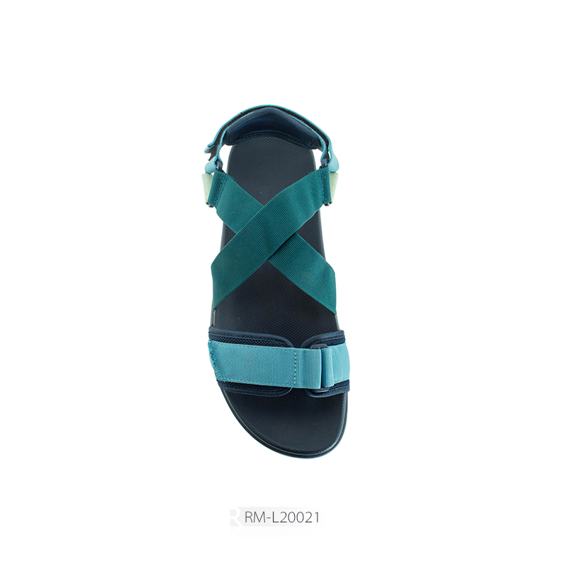 Sport Summer Sandals With Strapped Upper