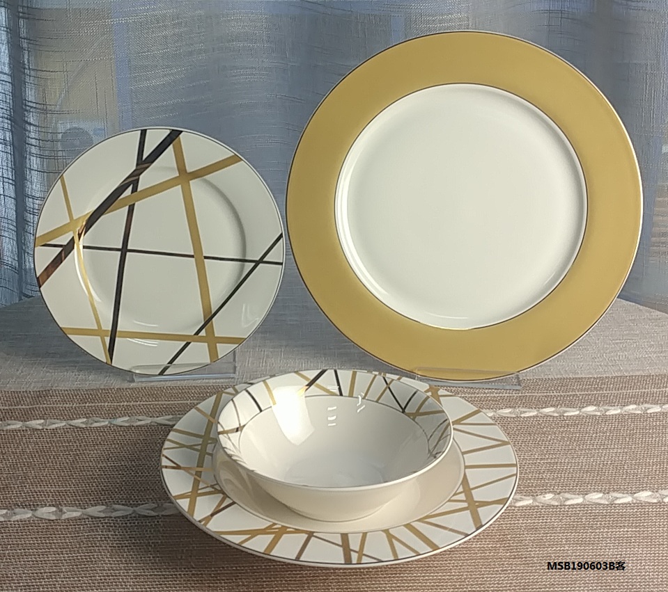 24pc new bone dinner set turkey market