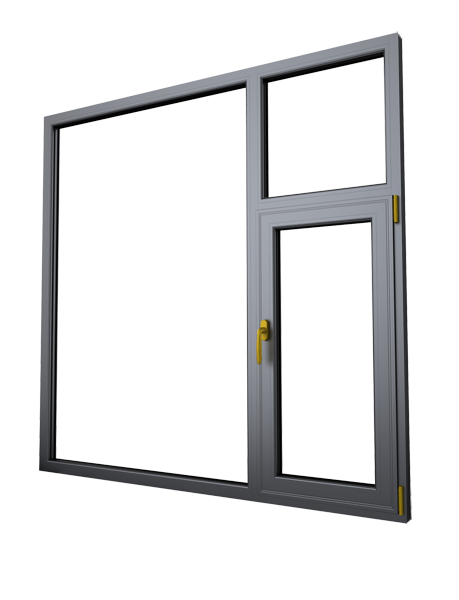 GA60 series thermal-break inwards & outwards casement window