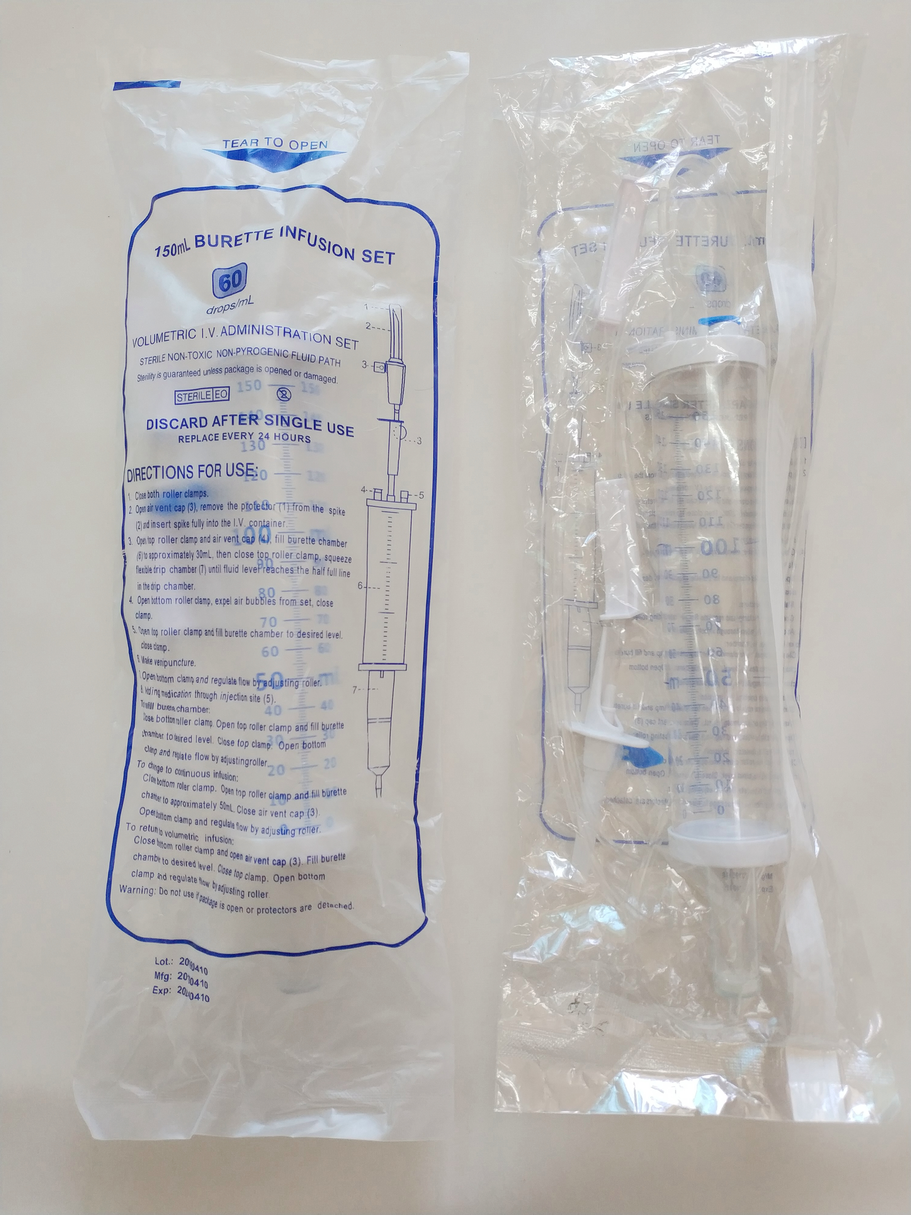 Burette Infusion Set