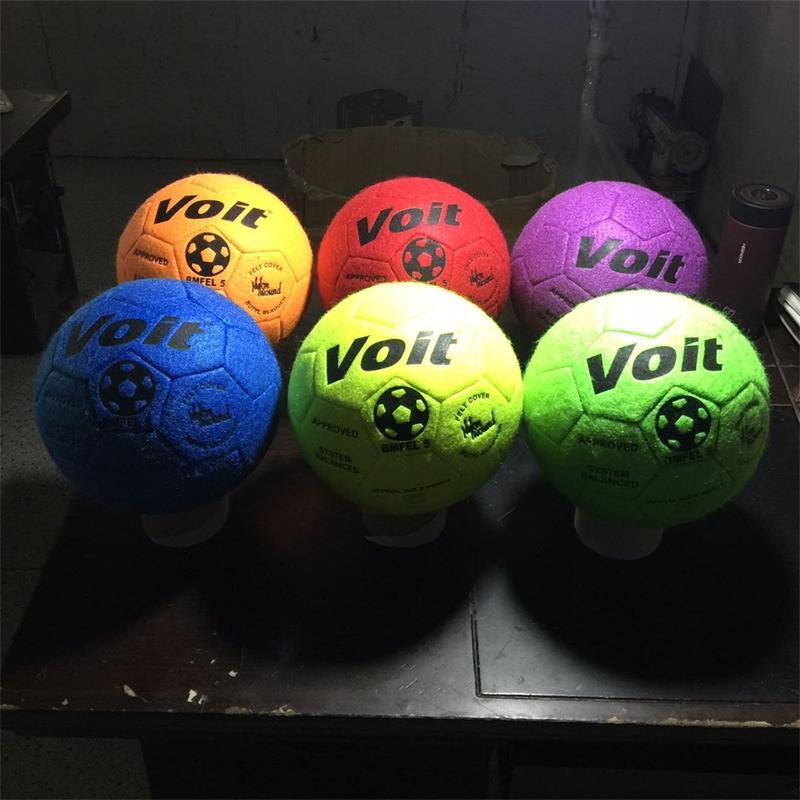 Soccer ball color football in door training