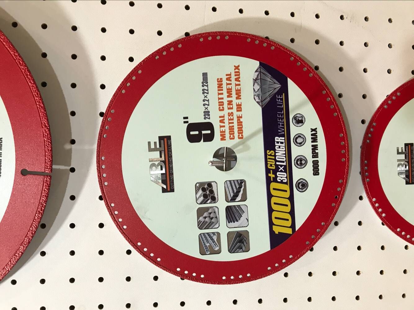 brazed dimond metal cutting blade
