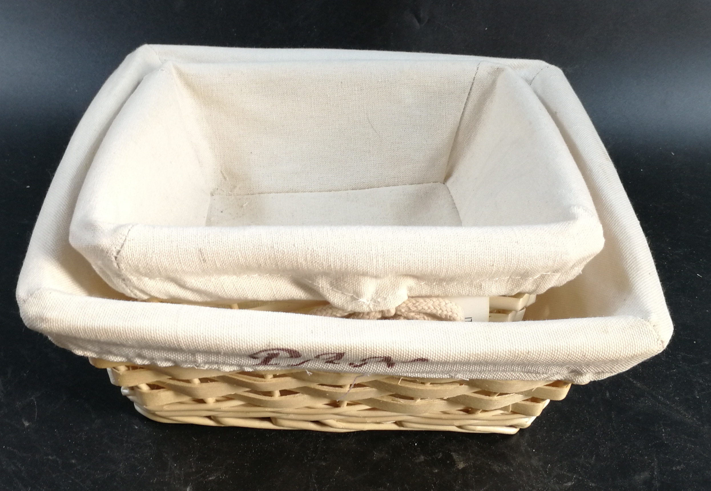 Willow Bread Basket Gift Basket