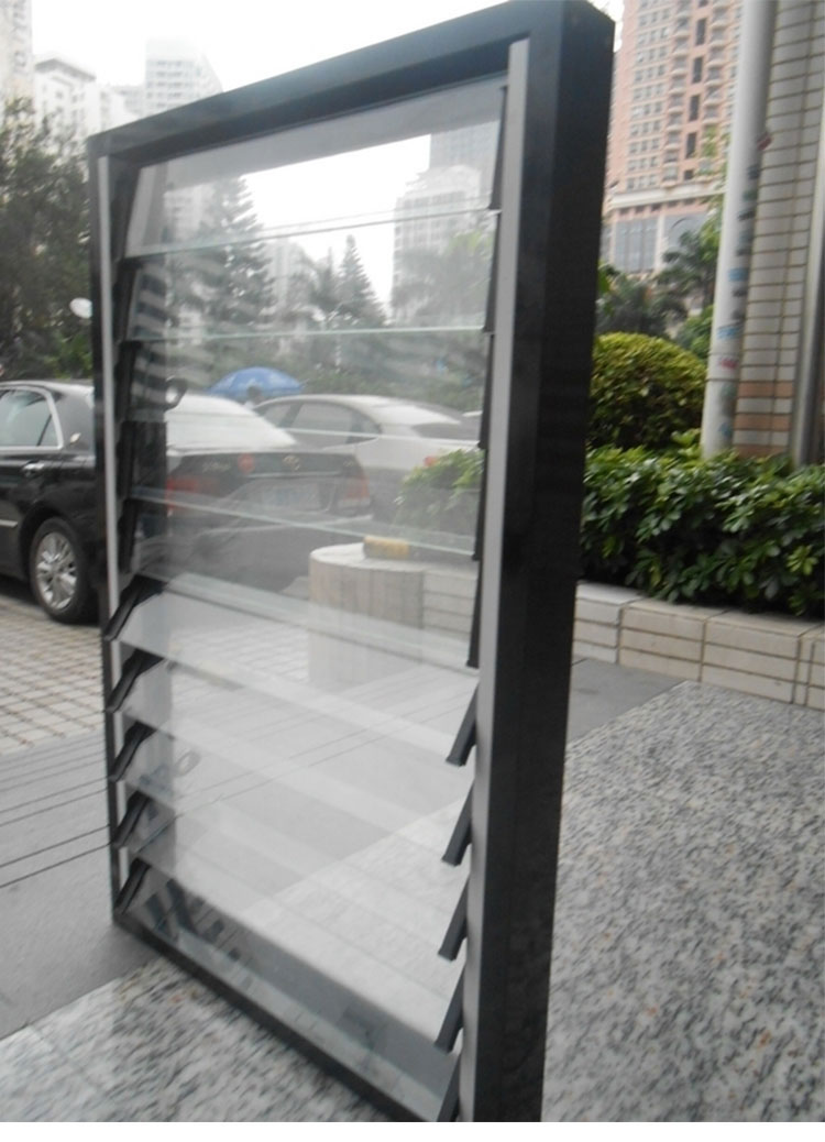 Yekalon hot sale operable blade aluminum casement louver