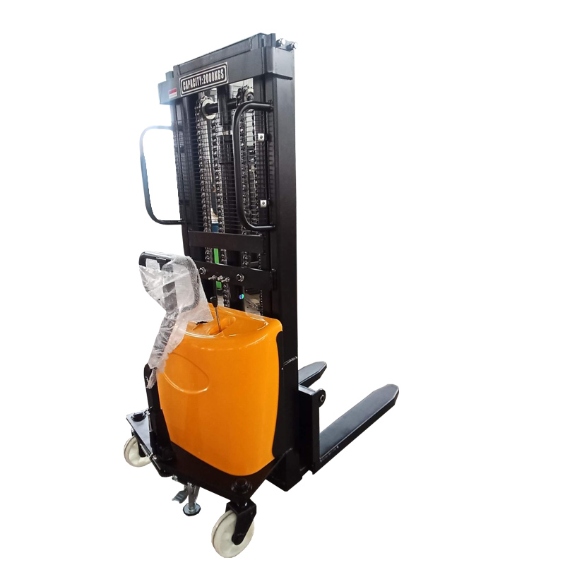 Simi-electric stacker