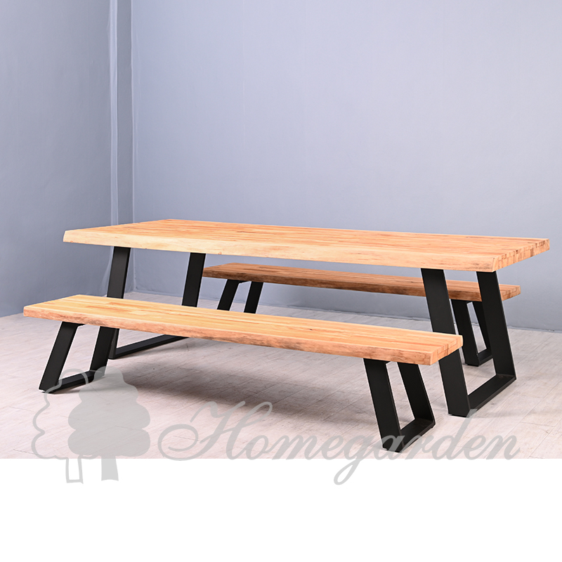 Medan picnic set of 3 pcs with FSC FSC Teak table top