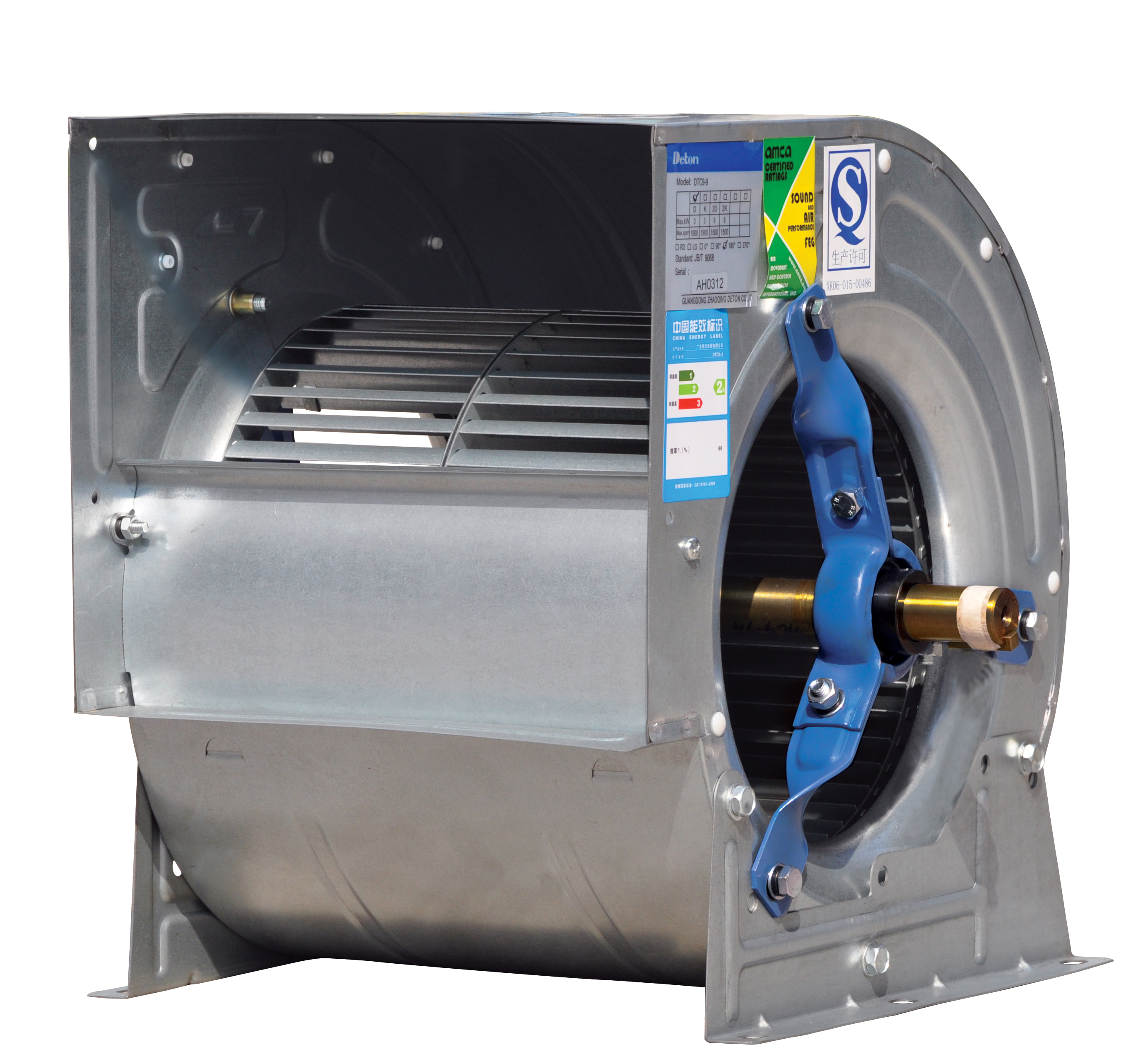 Belt Driving Forward Curved Centrifugal Fan