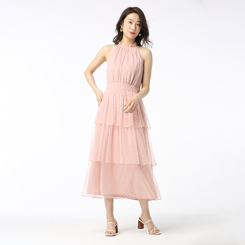 100%polyester Ladies' Dress