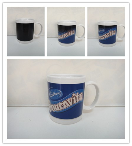 Magic mug, color change mug, ceramic magic mug, coffee mug, milk mug, gift , promotion