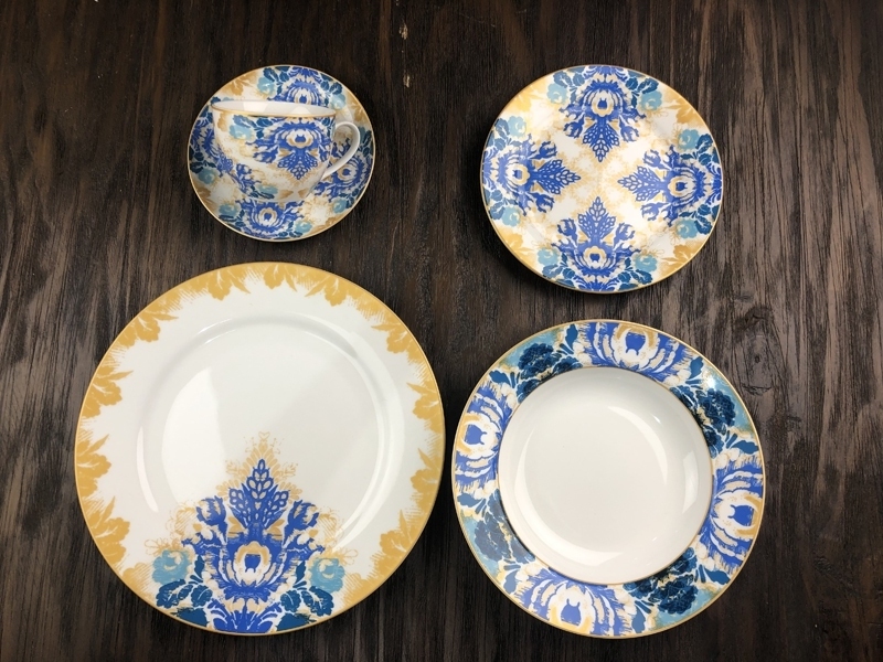 New Bone China Dinner Set