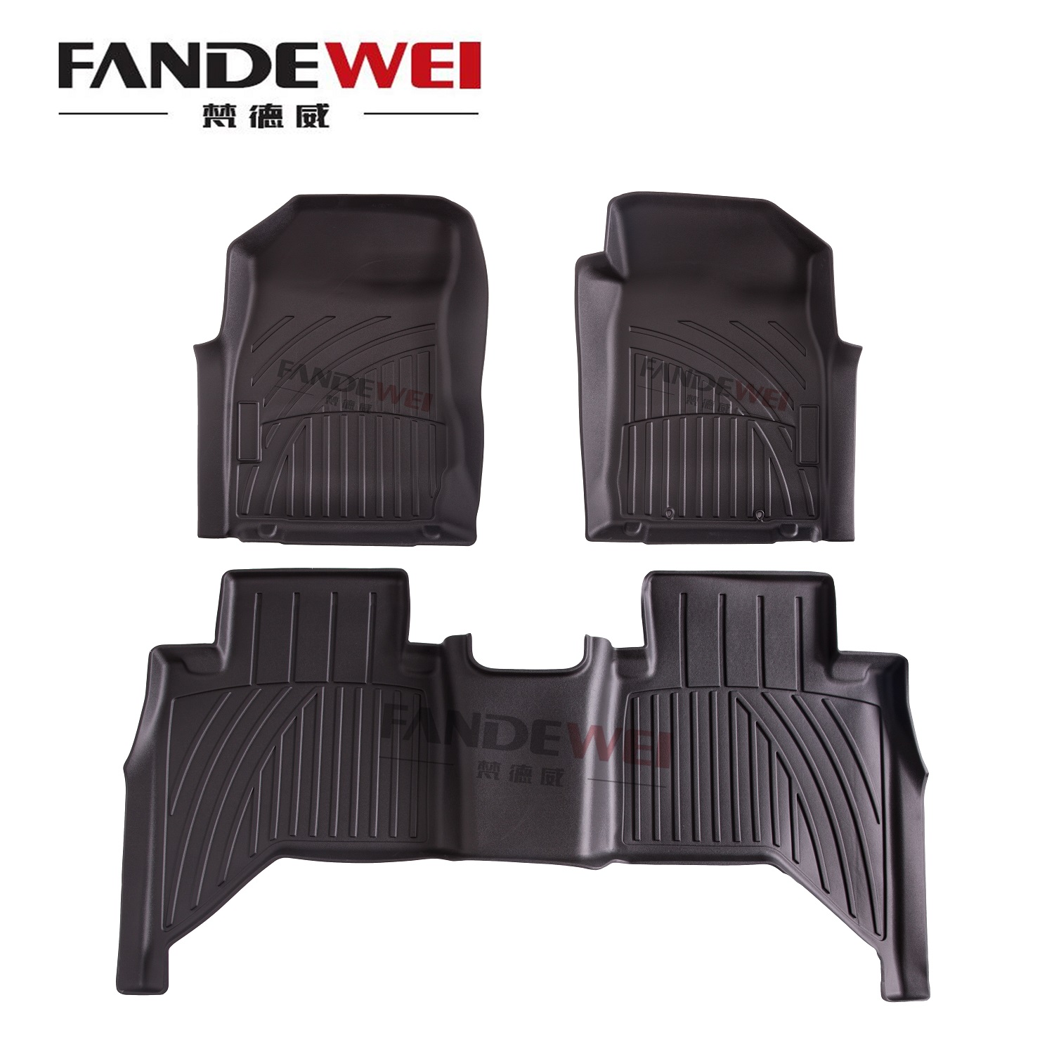 Fandewei 3D Car Floor Mat use for D-MAX