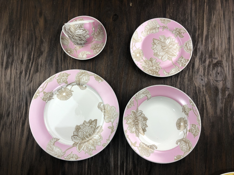 New Bone China Dinner Set