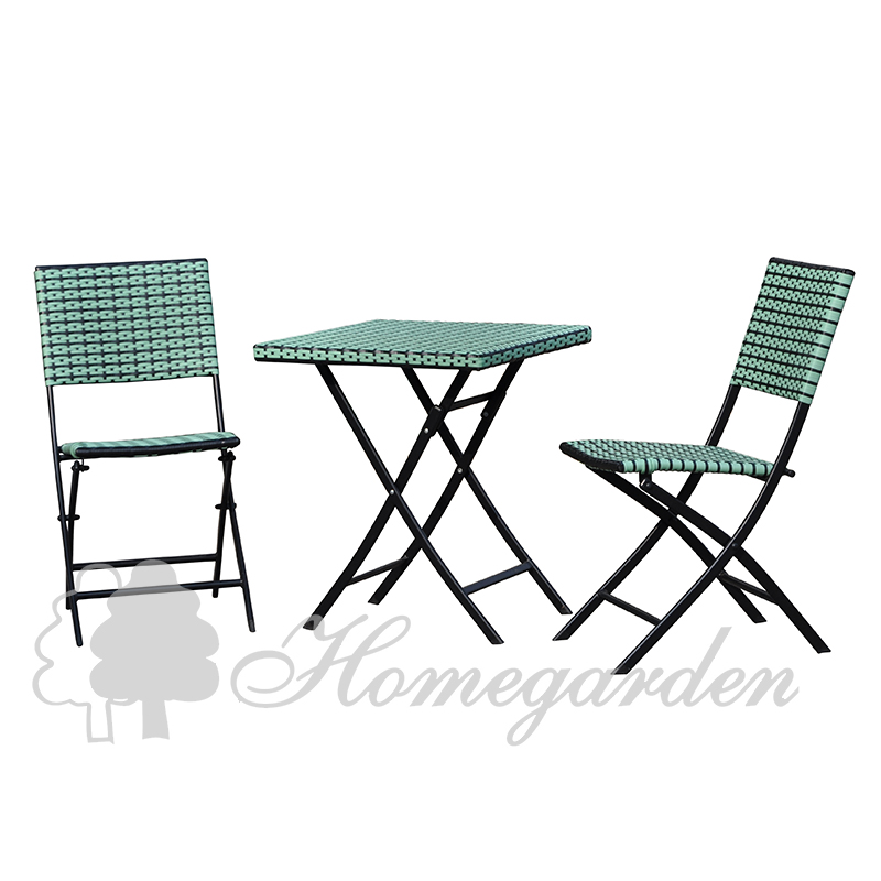 Set of 3 folding chat set