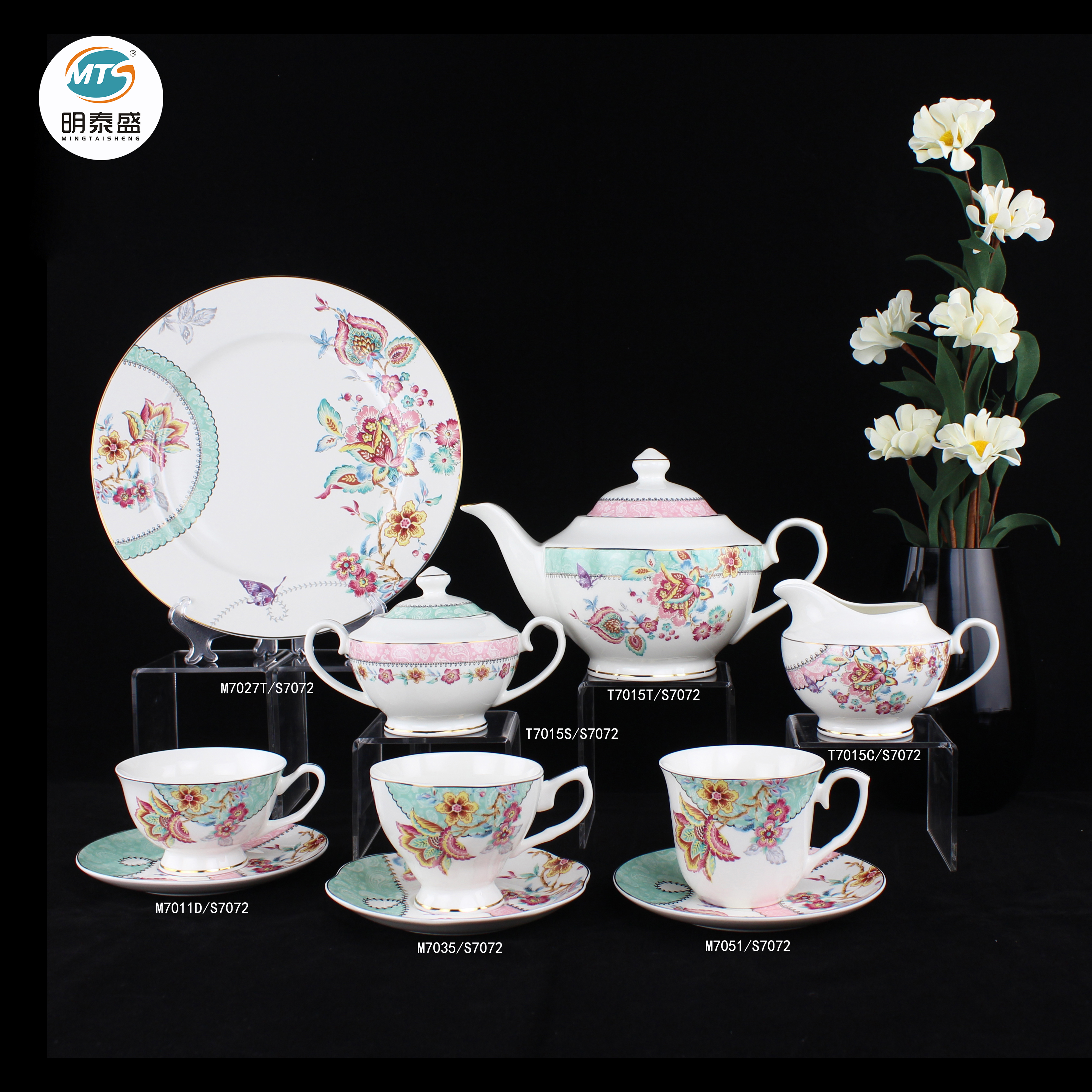 Ceramic tea set