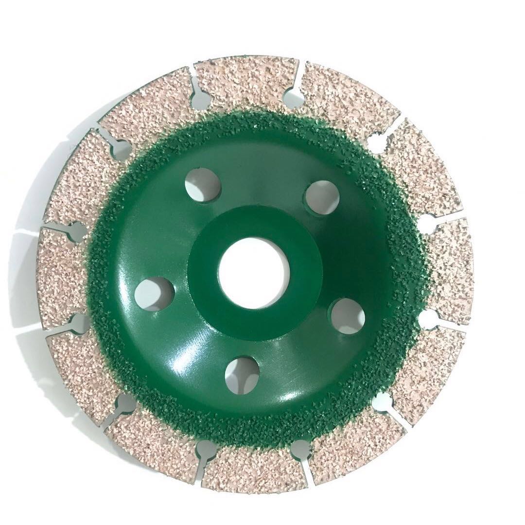 brazed carbide polishing wheel