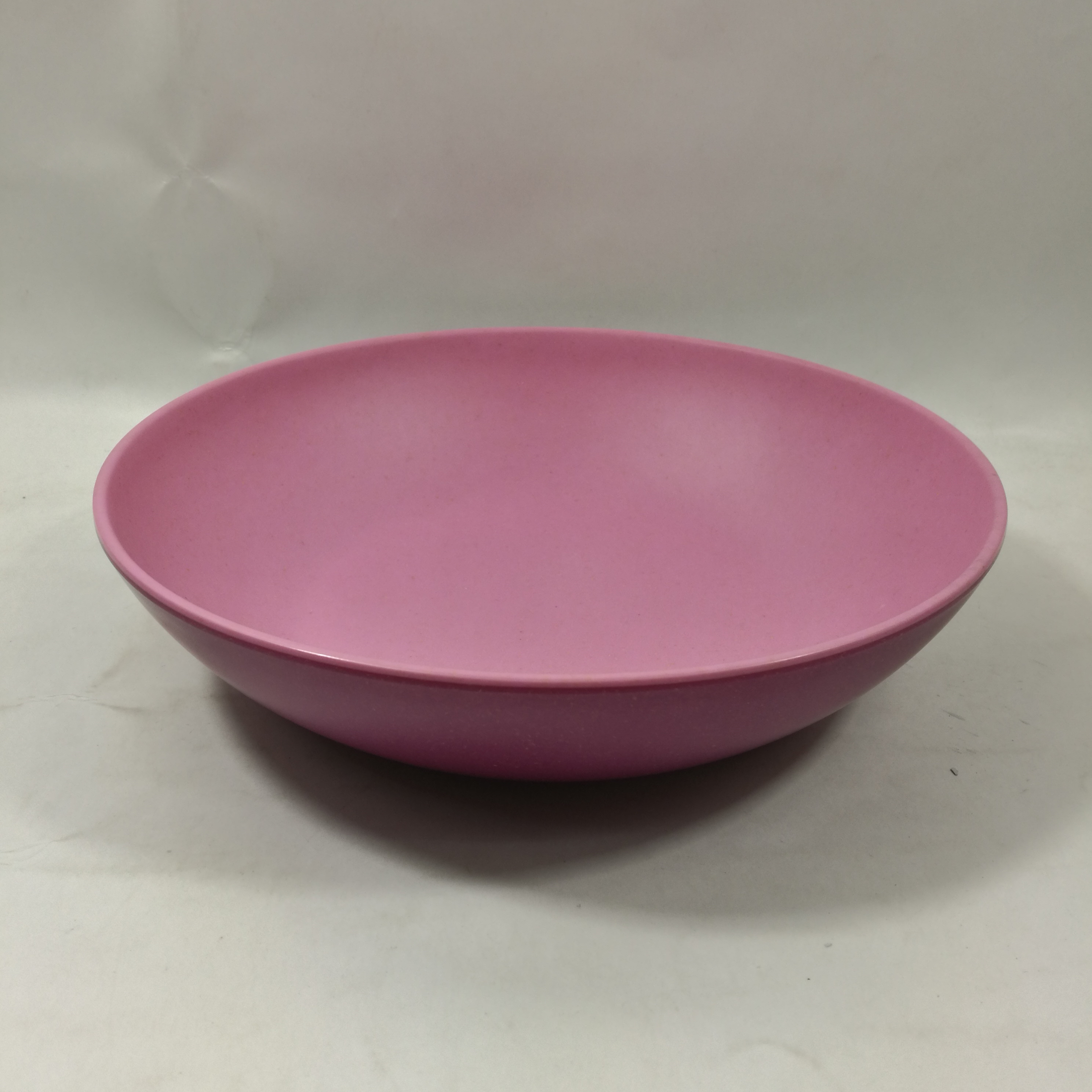 DIA 20 X 4.2 CM H 2- tone deep salad bowl ,BAMBOO FIBER