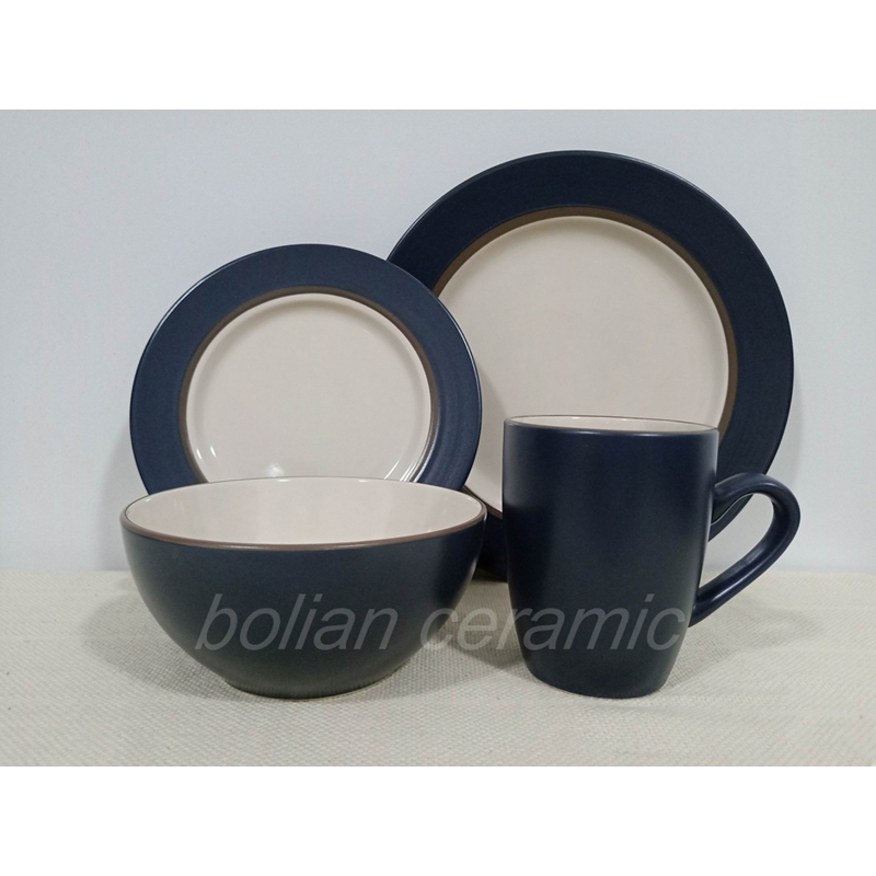 2-tone glaze dinnerware