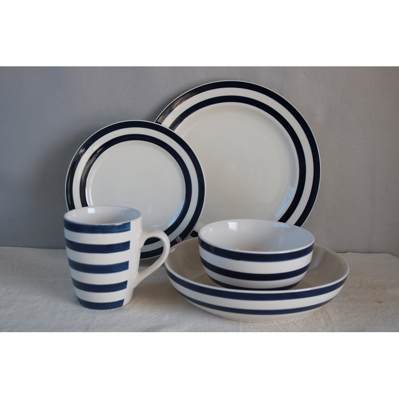 Hand painting dinnerware