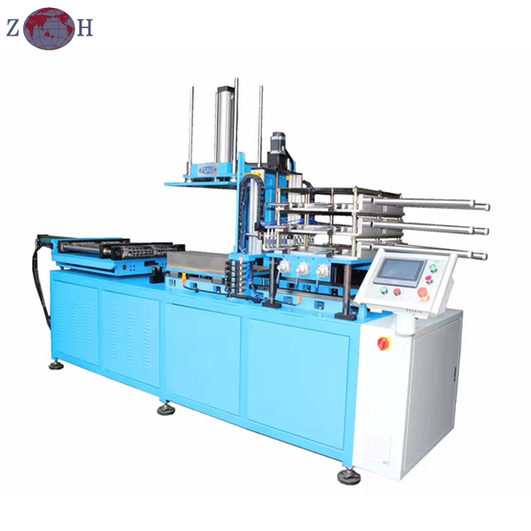 Automatic fridge evaporator core builder
