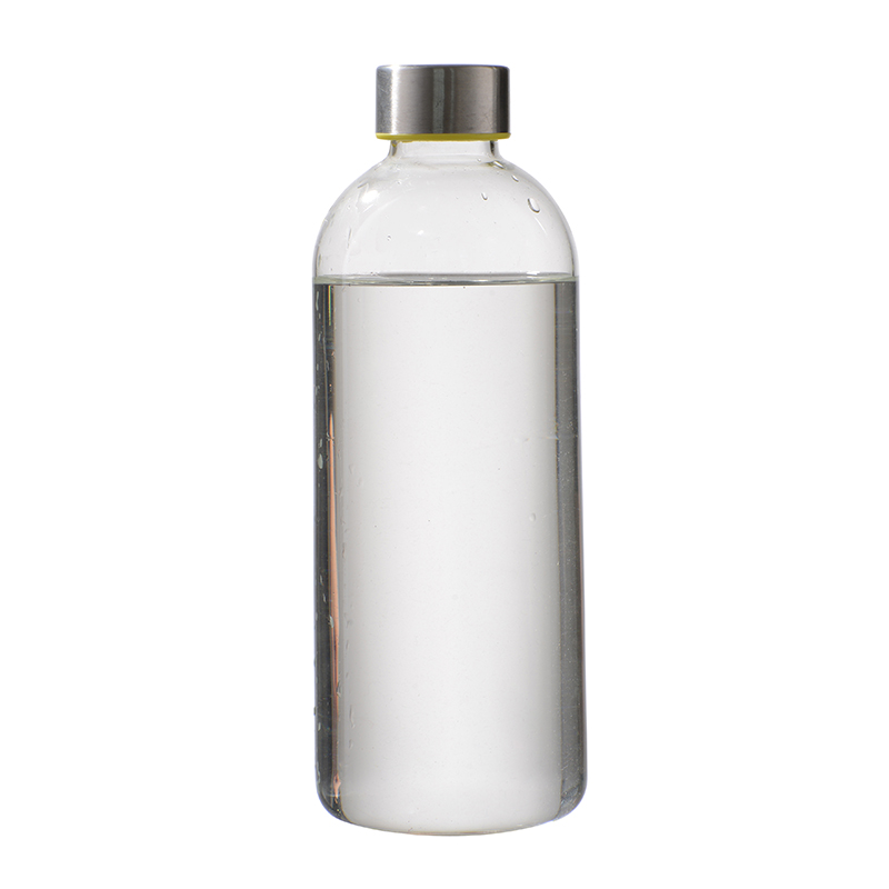 Glass water bottle