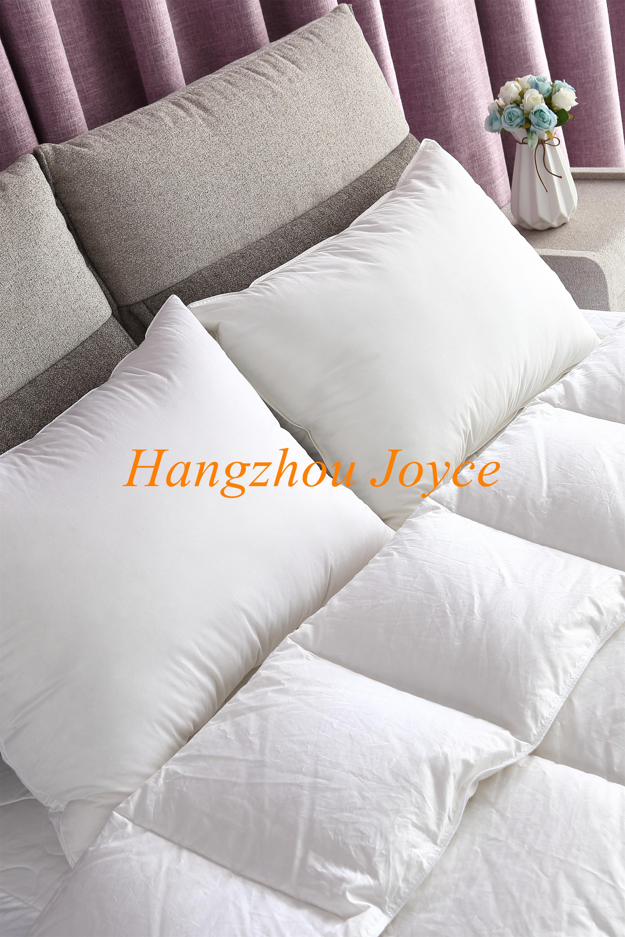 Cotton tencel down chamber pillow
