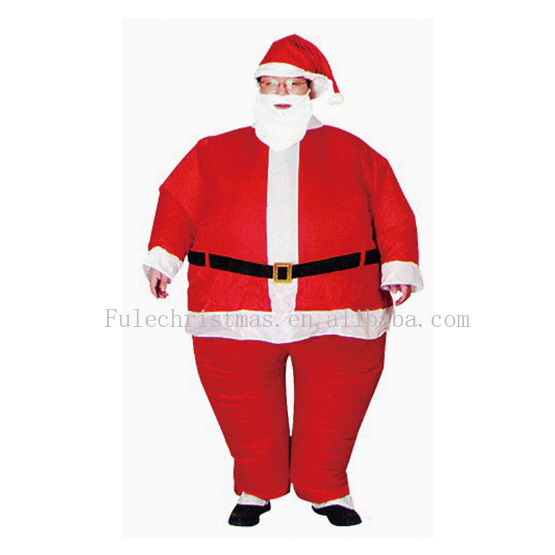 Christmas inflatable santa costume