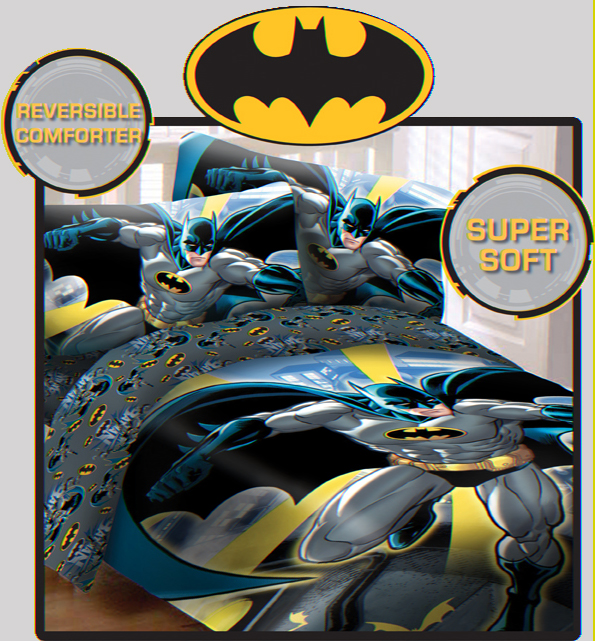 Batman city 100% polyester quilting set